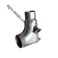 Труба выхлопная 72-07002.00 колено глушителя двигателя СМД-60 трактора Т-150