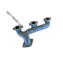 Коллектор 60-07102.10 выхлопной левый двигателя СМД-60 трактора Т-150