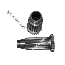 Вал ведомый 77.52.208-1Б ходоуменьшителя коробки передач трактора ДТ-75