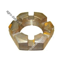 Гайка 85.32.114 корончатая М42х3 коленчатой оси гусеничного трактора ДТ-75