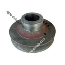 Шкив коленчатого вала 14-0406-1 на один ручей двигателя СМД-14 трактора Т-74