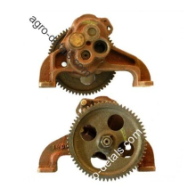 Насос масляный СМД14-09С2-1А двигателя СМД 14 трактора Т 74