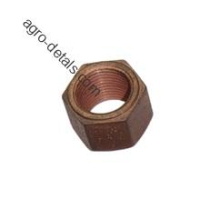 Гайка 14-0163 шпильки крепления головки ГБЦ омедненная двигателя СМД-14, СМД-18, СМД-20, СМД-22, СМД-23