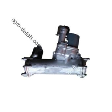 Водомасляный теплообменник 31-11с2А системы смазки двигателя СМД-31, СМД-31А комбайна Дон-1500