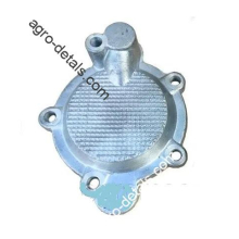 Крышка теплообменника 31-1102-1 наружная системы смазки двигателя СМД 31, СМД 31А комбайна Дон-1500