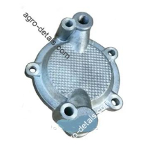 Крышка теплообменника 31-1102 наружная системы смазки двигателя СМД 31, СМД 31А комбайна Дон-1500