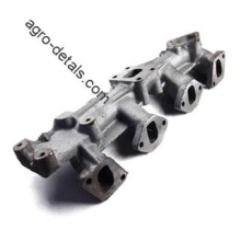 Коллектор выпускной 21-0701-01 выхлопной на 4 шпильки турбины ТКР-8.5Н3 двигателя СМД-21, СМД-22, СМД-23