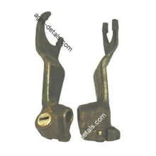 Вилка 3518020-43200 нижняя 3518020-46154 переключения диапазонов 2 и 3 передачи коробки комбайна Дон-1500