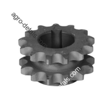 Звездочка двойная РСМ-10.01.55.602 привода выгрузного шнека (z=13; t=2ПР-19.05) комбайна Дон-1500