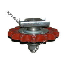 Звездочка натяжная 3518060-18630Б в сборе механизма привода битера комбайна Дон-1500