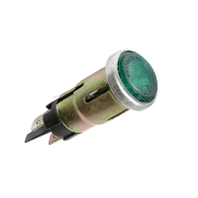 Фонарь контрольной лампы ПД20-Д1 глазок зеленый трактора Т16,СШ 2540