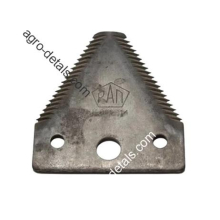 Сегмент ножа РСМ Н.066.14-01 режущего аппарата жатки зерноуборочного комбайна Дон-1500