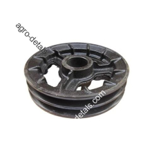 Шкив РСМ-10.14.00.160В натяжной обводной механизма привода измельчителя комбайна Дон-1500