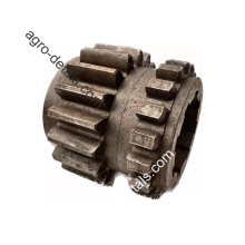 Шестерня 151.37.207-5 вторичного вала Z=18/18 старого образца коробки трактора Т-151